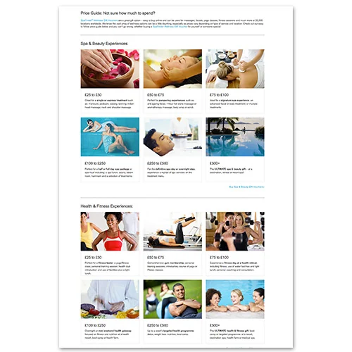 Wellness Price Guide — Online Campaigns by Kate Turnbull