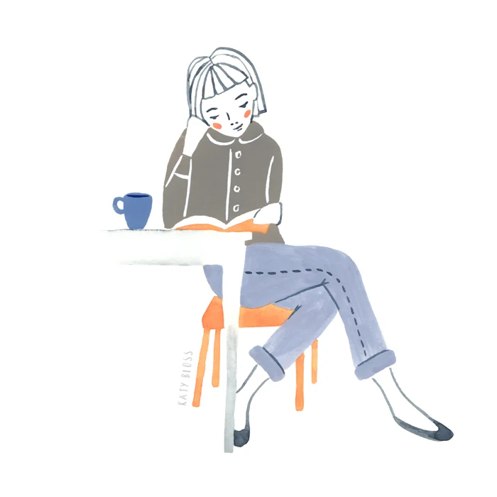 Coffee Drinker — Illustrations by Kate Turnbull