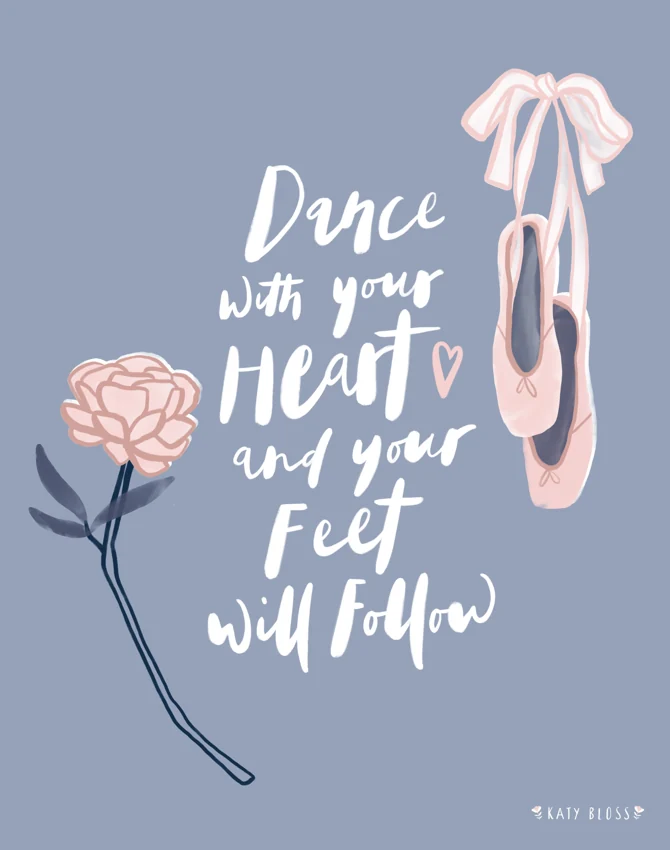 Dance With Your Heart — Illustrations by Kate Turnbull
