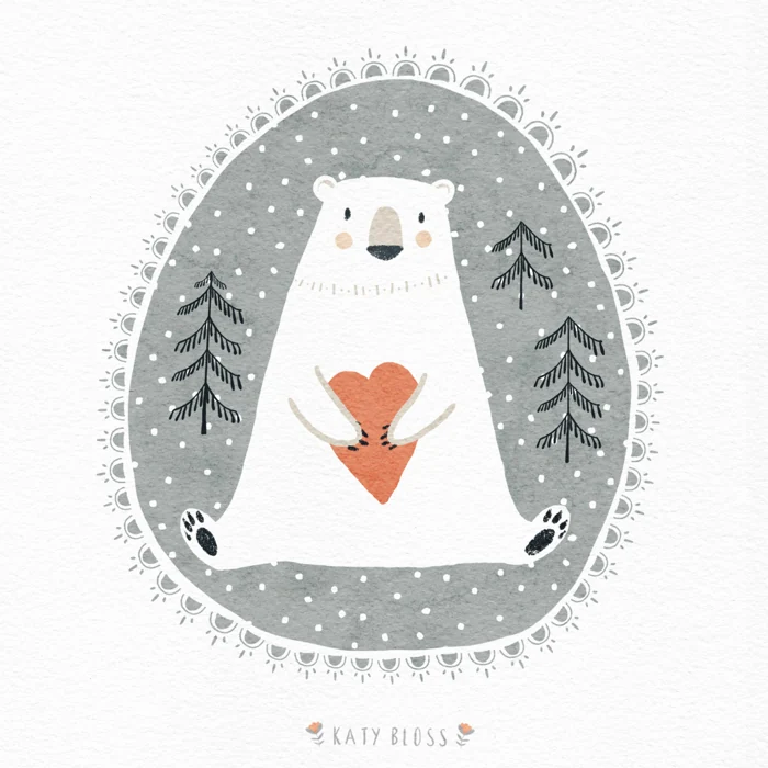Polar Bear — Illustrations by Kate Turnbull