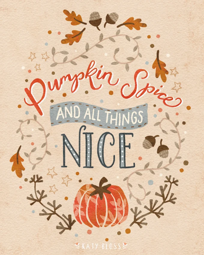 Pumpkin Spice — Illustrations by Kate Turnbull