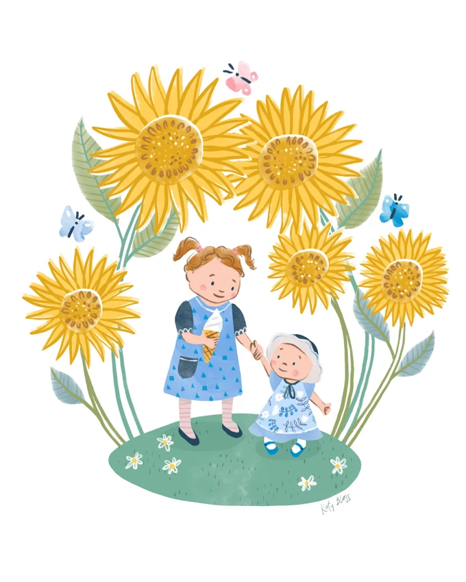 Sisters — Illustrations by Kate Turnbull