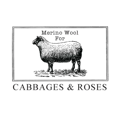 Cabbages & Roses — Merino Wool — Logos & Rebranding by Kate Turnbull